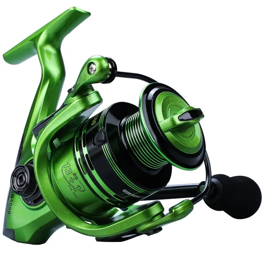 Yumoshi Spinning Reel 13+1BB Stainless Steel 1000-7000 Right Left Hand Metal Coil Spool Ice Jigging Fishing Pesca | Спорт и