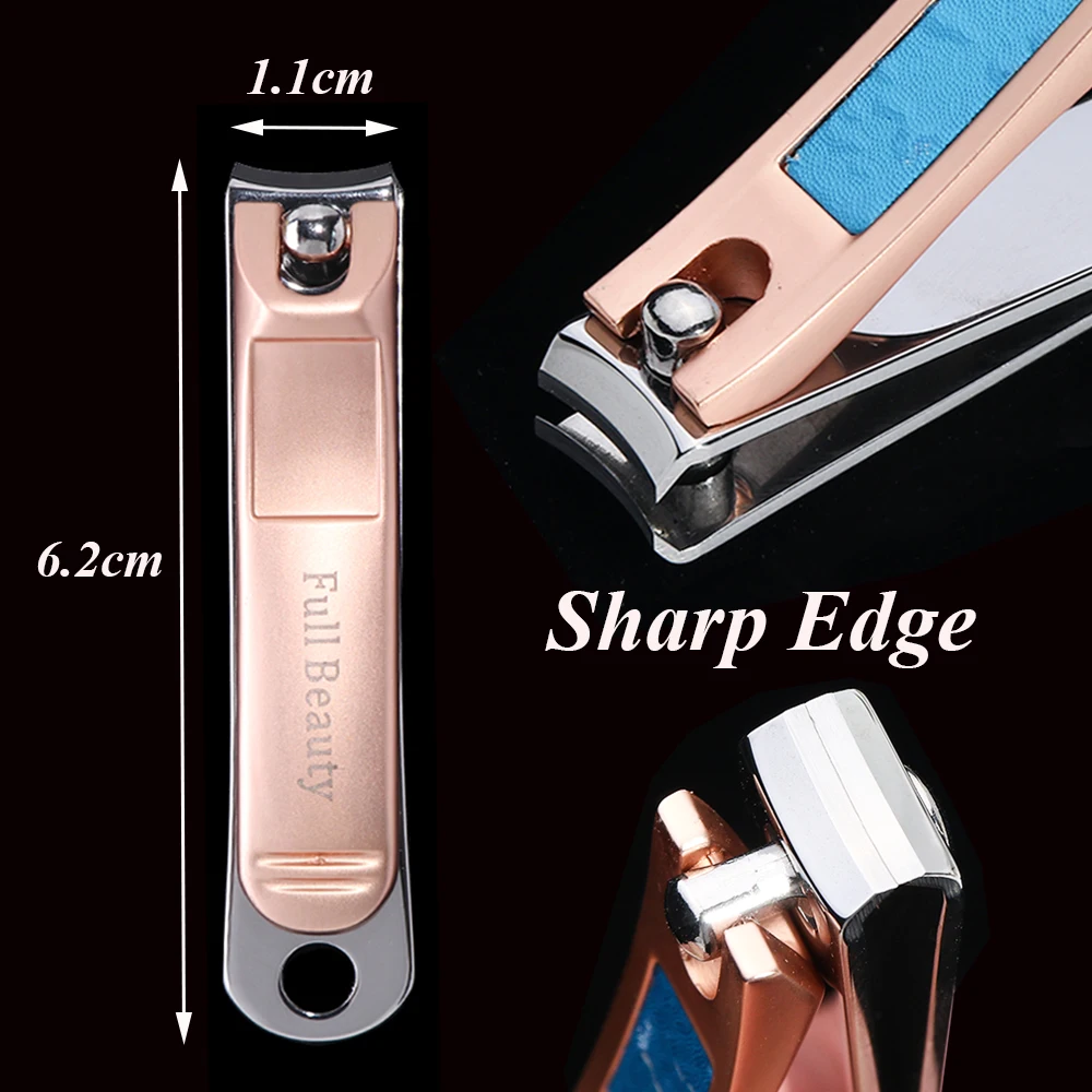 1 шт. профессиональные кусачки для маникюра плоскогубцы из нержавеющей стали