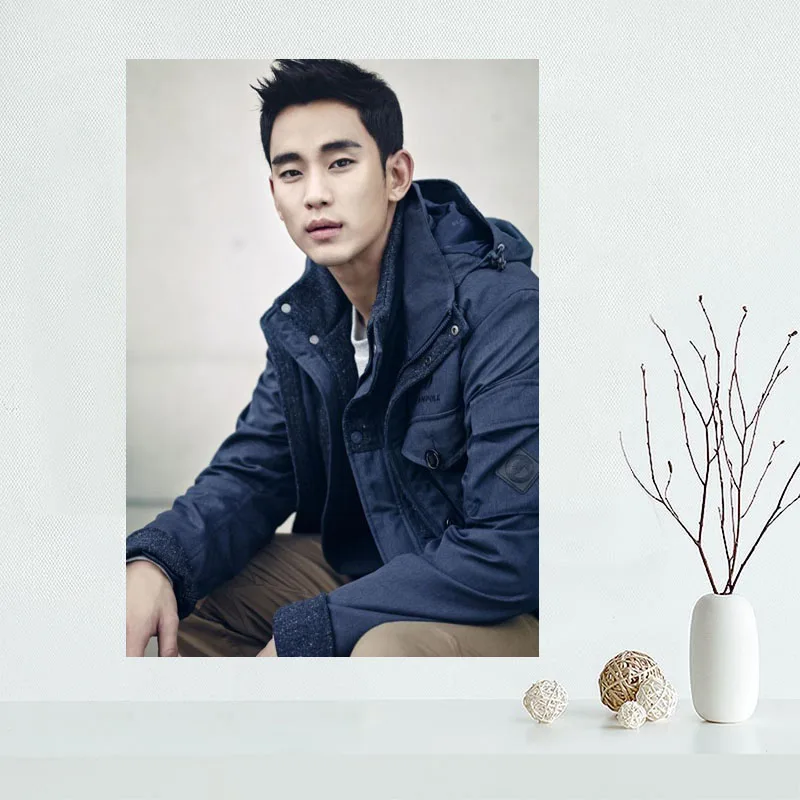 Горячая Распродажа персонализированный постер Kim Soo Hyun украшение для дома модный