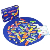 free shopping parent child board games educational colormemory matching candy game wooden family candy game for kids