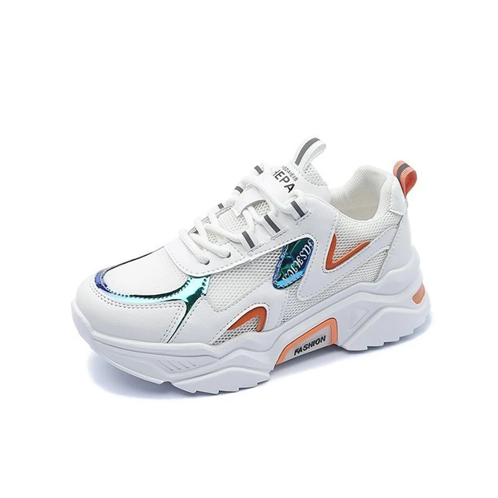 

2021 Fashion Casual Chunky Sneakers Women Ladies Sneakers Vulcanized Platform Shoes For Women Sneakers Designer White Shoes New