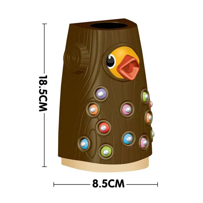 Игрушки для семьи дощечка магнитный поймать червя игрушка кормления животных