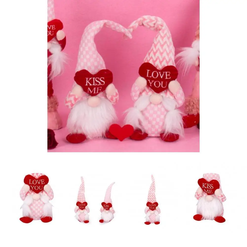 

Anti-deformed Reusable Heart Shape Love Tomte Faceless Doll for Gift