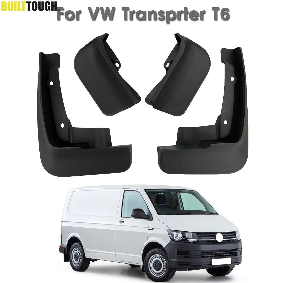 Брызговики для Volkswagen VW Transporter Caravelle T6 Multivan Kombi 2015 -on брызговики щитки передние и