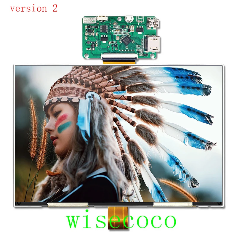 8,9 дюймов 2K ips дисплей 2560*1600 HDMI MIPI lcd с драйвер платы USB емкостный дисплей Панель Raspberry Pi 3 Поддержка Win 7 8 10 - Цвет: lcd and board v 2
