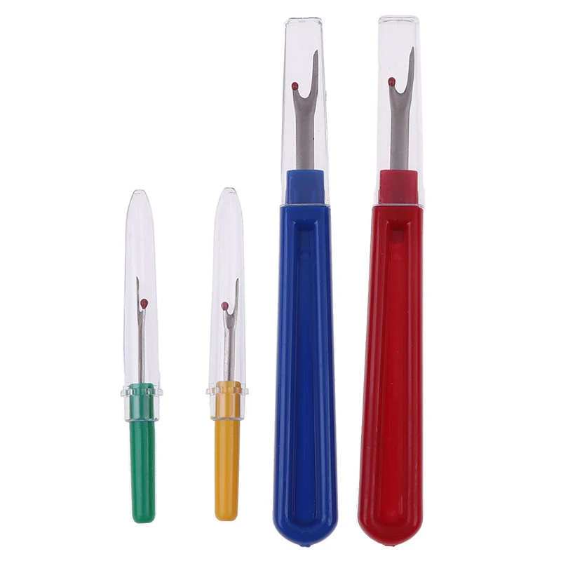 4Pcs Plastic Handle Craft Thread Cutter Seam Ripper Stitch Unpicker Sewing Tools Accessories | Дом и сад