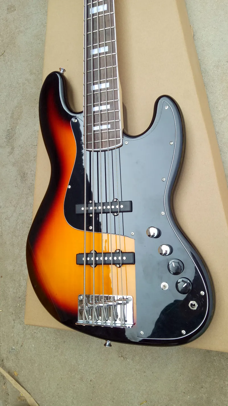 Заводская изготовленная на заказ Высококачественная 5 аккорд электрическая бас