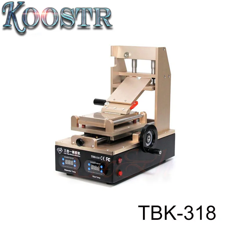 Точная температура TBK 318 LCD УФ клей для удаления сенсорного экрана LOCA машина samsung