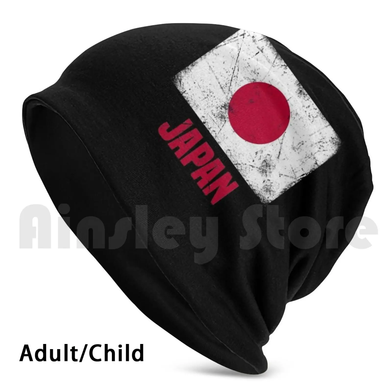 

Japan Japanese Flag Beanies Knit Hat Hip Hop Japanese Japan 2020 Tokyo Japan Japanese Flag Vacation Souvenier