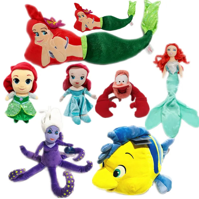 1 шт./лот плюшевые урсуа камбала Себастиан осьминог кукла &quotОмар&quot подарок