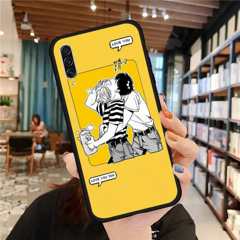 

Banana Fish Anime japanese anime Phone Case For Samsung galaxy A S note 10 7 8 9 20 30 31 40 50 51 70 71 21 s ultra plus