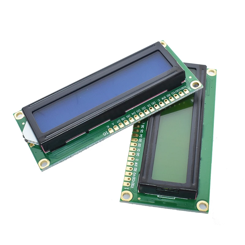 

LCD1602 blue screen green screen with backlight LCD screen 1602a-5v 1602 LCD screen 5V