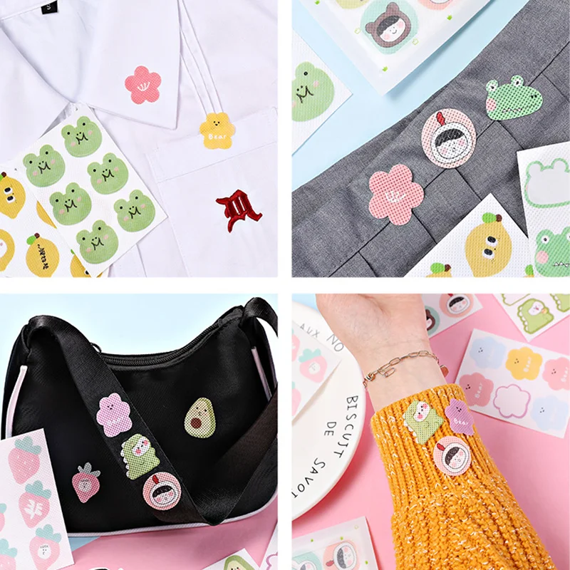 

Kawaii Cartoon Mosquito Repellent Stickers Children Natural Plant Essential Oil Baby Outdoor Portable Office School Supplies