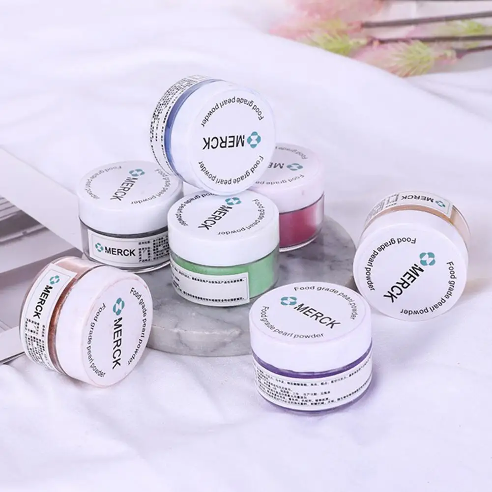 

1 Bottle Multifunctional Ornamental Glittering Cookies Baking Powder Cake Decorating Tools Glitter Powder Baking Powder