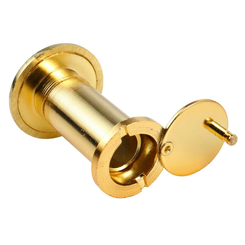 Дверной глазок с прозрачным изображением дверной крышкой для