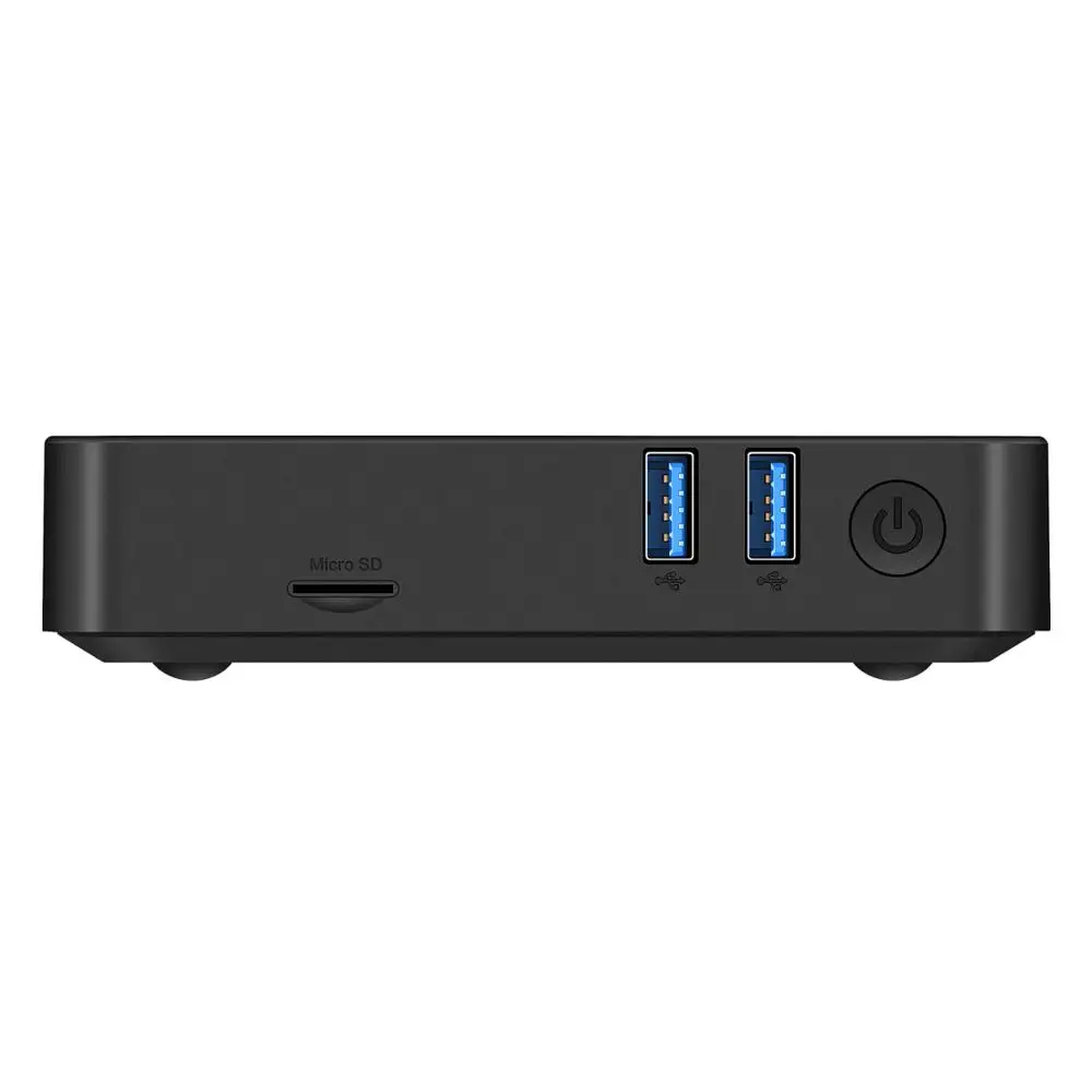 Мини ПК GL2 без вентилятора Gemini N4100 Windows 10 LPDDR4 4 ГБ EMMC 64 Гб Поддержка M.2 HD Vga дисплей 1000M