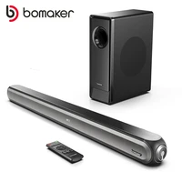 bomaker 240w tv soundbar wiredwireless bluetooth 5 0 speaker home theater stereo sound bar built in subwoofers