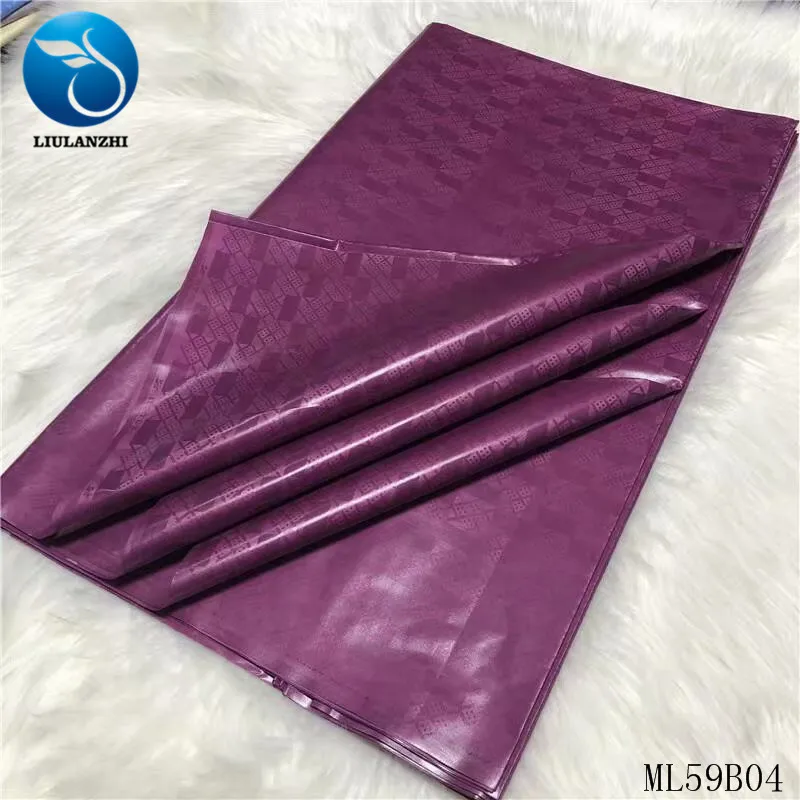 

LIULANZHI 5 yards African Bazin Riche Cotton Nigerian Fabric Brocade for Men Garment 2019 Cheaper Bazin Tissu ML59B0401-10
