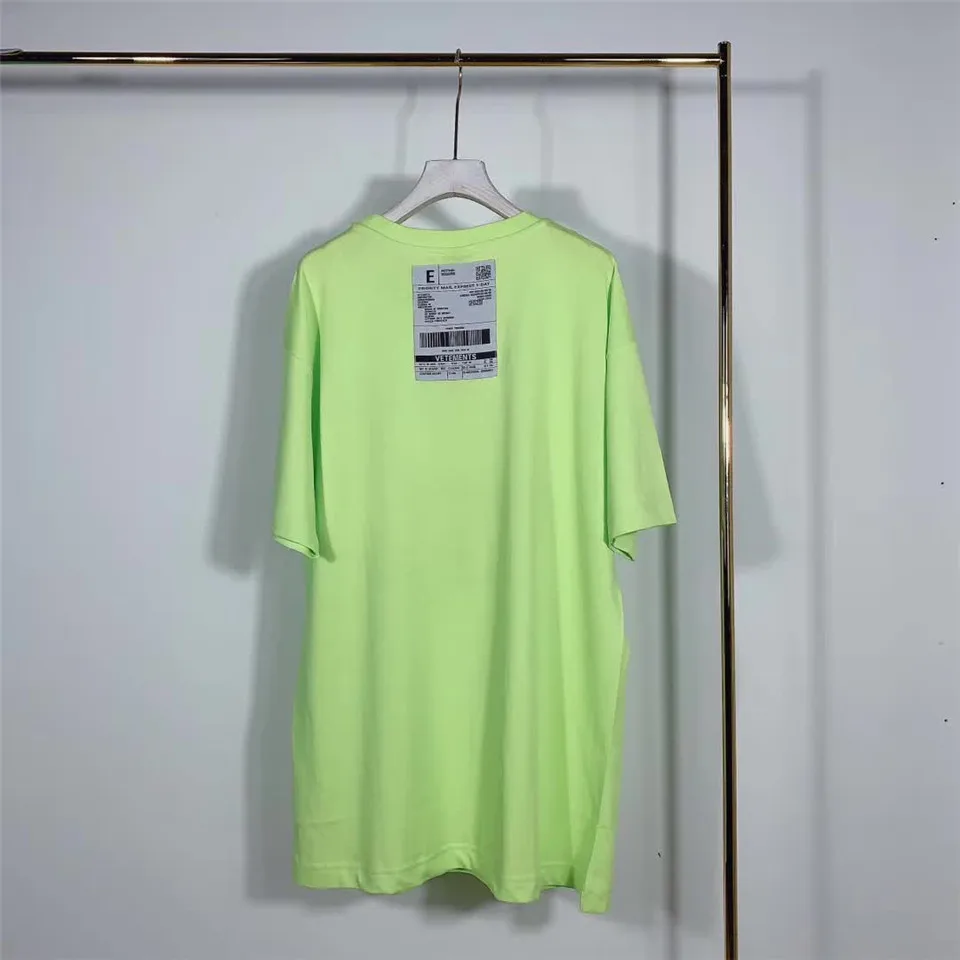 VETEMENTS футболка с анархическим принтом логотипа Vetements 2020 для мужчин и женщин