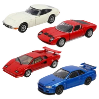 tomy alloy simulation toy car black box flagship version sports car nissan gtr lamborghini tomica collect toy figures