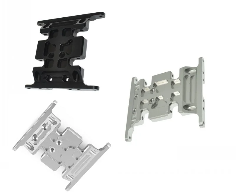 

Axial SCX10 metal wave box fixed base pull rod bottom plate