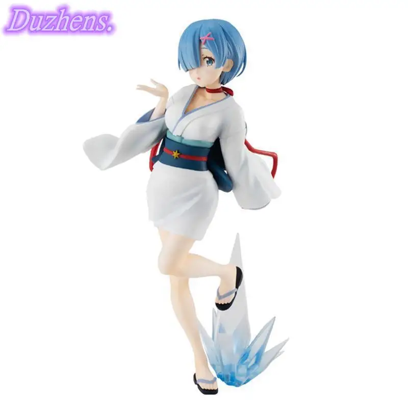 

Re:Zero kara Hajimeru Isekai Seikatsu REM Yuki-onna Kaguya Hime RAM PVC Action Figure Anime Figure Model Toys Figure Doll Gift
