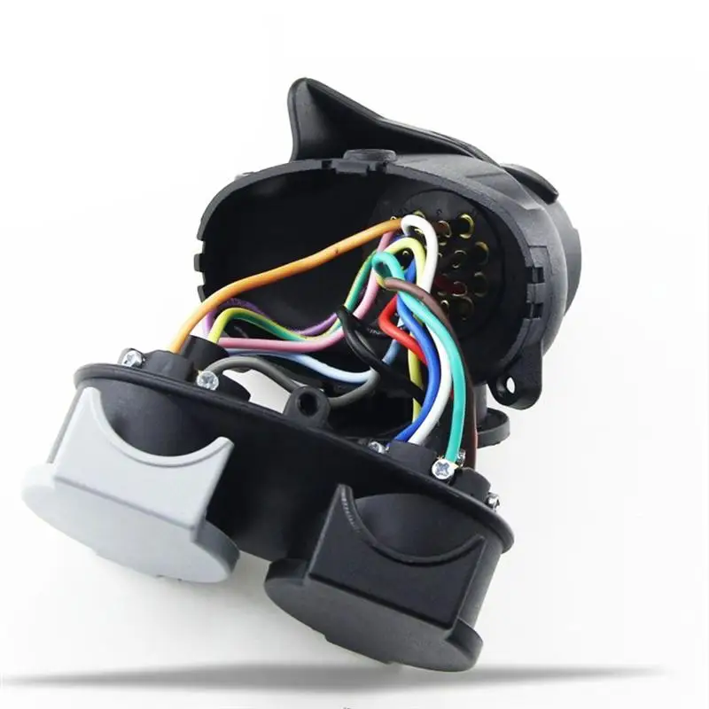 1 шт. розетка для прицепа от 13 Pin до 7 профессиональный адаптер 12V разъем Конвертер