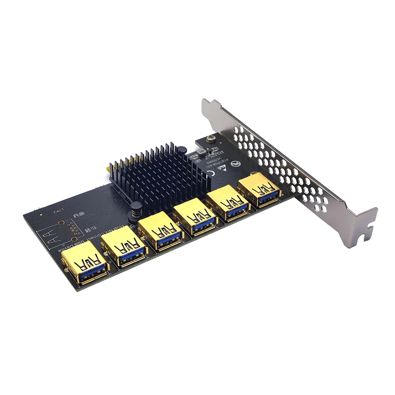 

Усилитель PCI Express 1X 16X PCIE с 1 на 4/5/6 портов USB3.0 PCIE