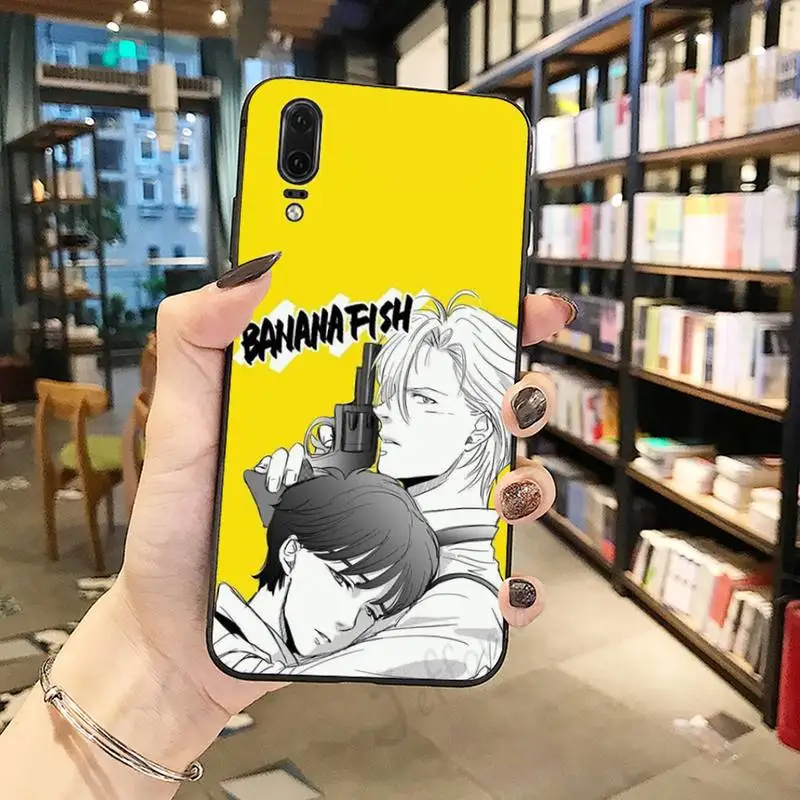 

Banana Fish Anime Japanese manga Phone Case For Huawei honor Mate P 10 20 30 40 Pro 10i 9 10 20 8 x Lite
