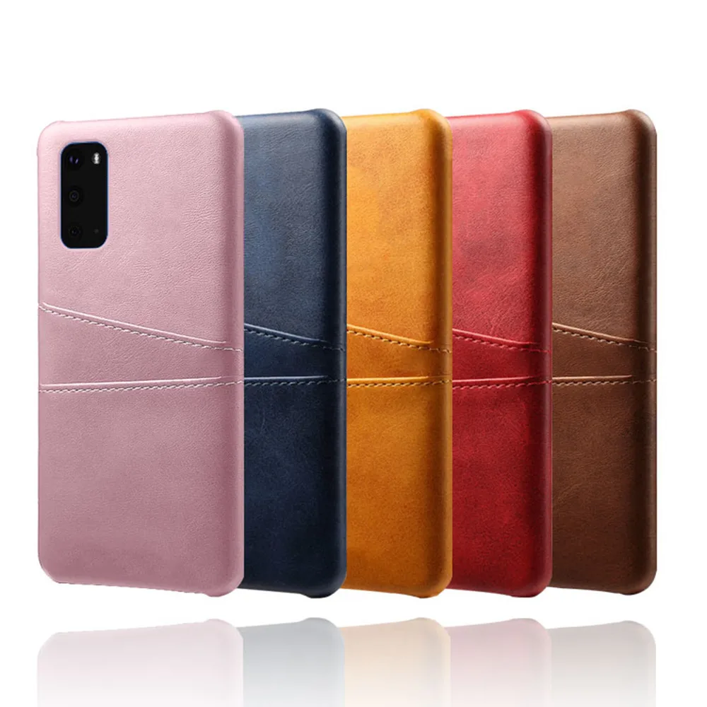 Тонкий чехол из ПУ кожи с отделениями для карт Samsung Galaxy S20 Ultra S10 5G S9 S8 Plus S10E Note 9 8 5 4 S7