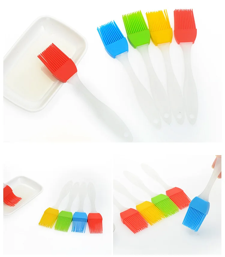 1 шт. силиконовых кейсов Масло Хлеб щеточка для барбекю кисточки смазывания формы