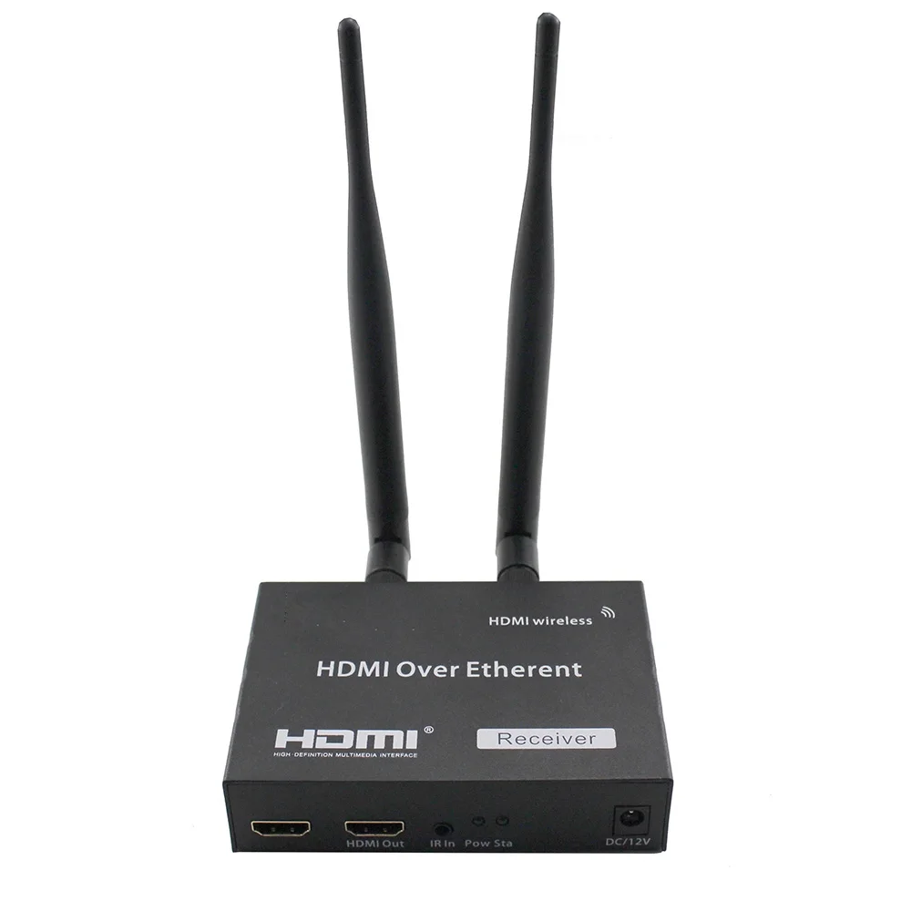 Беспроводной ИК HDMI усилитель сигнала, передатчик, приёмник комплект до 100 м(беспроводной передатчик hdmi и ресивер
