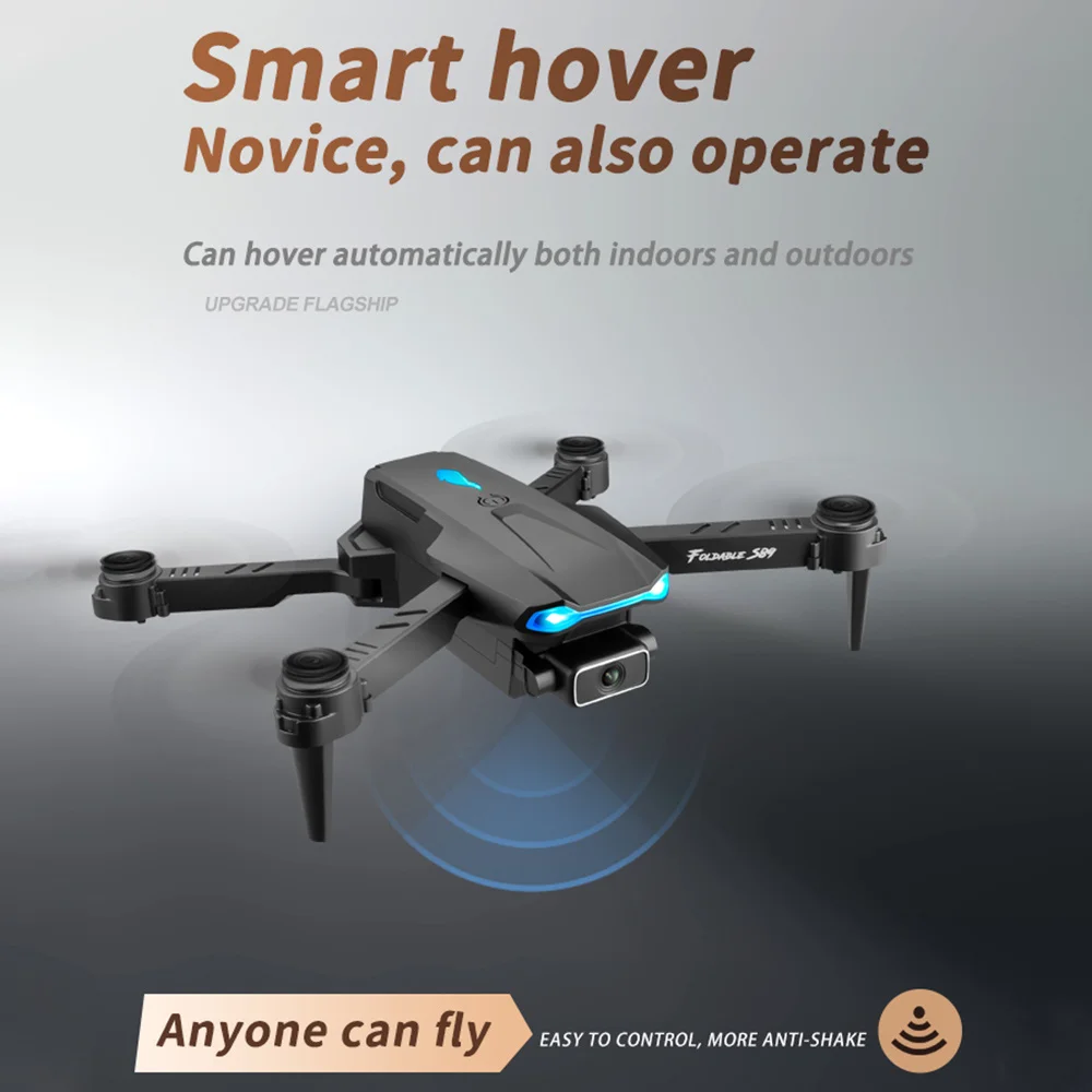 

New S89 Drone 4K Wifi FPV HD Dual Camera 50x Zoom Height Maintain Headless Mode One-Key Takeoff And Landing Rc Quadcopter 2021