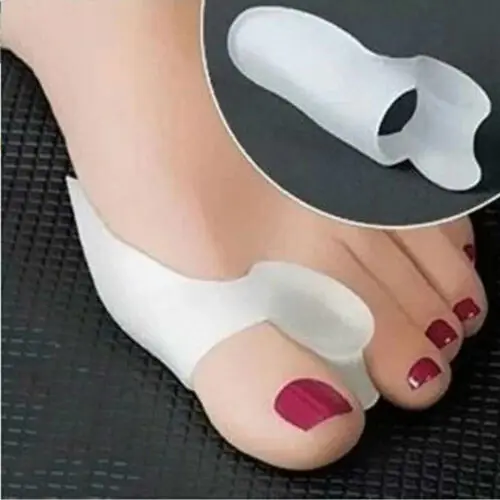 

Gel Toe Separator Straightener Bunion Spacers Corrector