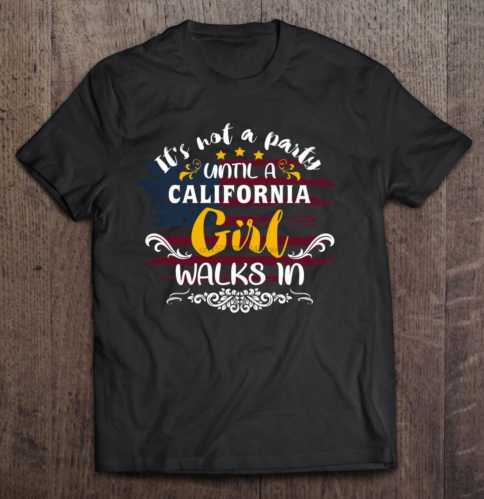 Мужская забавная футболка модная вечерние футболки пока девушка в Калифорнии не