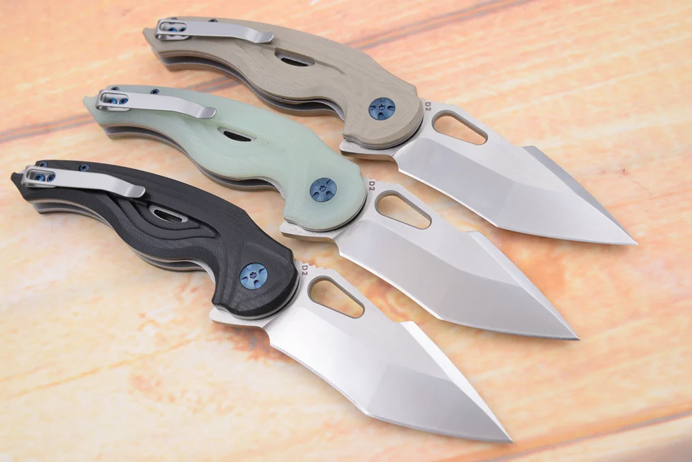 Eafengrow 2019 EF936 шариковый подшипник flipper складной D2 Сталь G10 Кемпинг Охота кухня