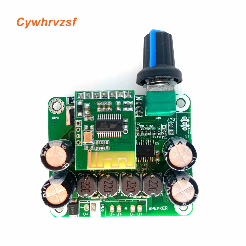 Bluetooth 5,0 4,2 TPA3110 30 Вт + 30 Вт PBTL цифровой стерео аудио усилитель мощности, плата модуля 12 в-24 в для автомобиля, Портативная USB-Колонка