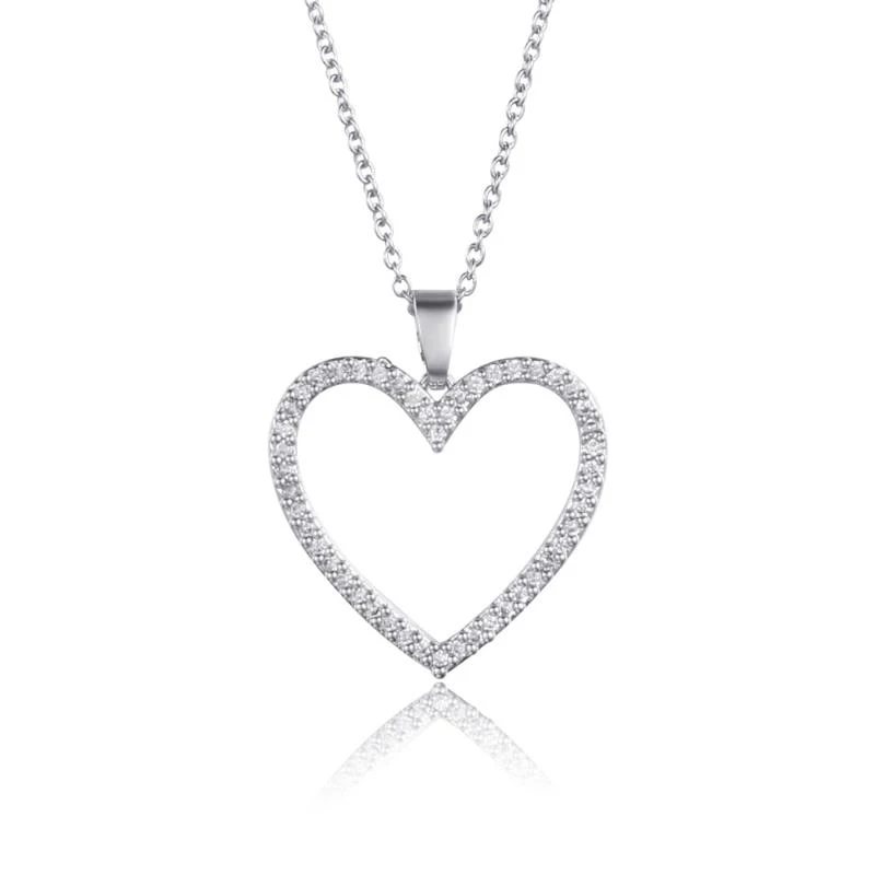 

Стерлингового серебра 925 Сердце Цепочки и ожерелья 925 для составления ожерелья для женщин серебро 925 ювелирные изделия Цепочки и ожерелья s