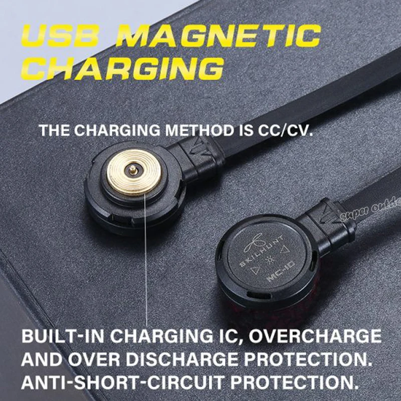 Магнитный USB-кабель для зарядки SKILHUNT MC10 MC15 1 а/1 5 А подходит H04RC M150 M200 M300 | Лампы и