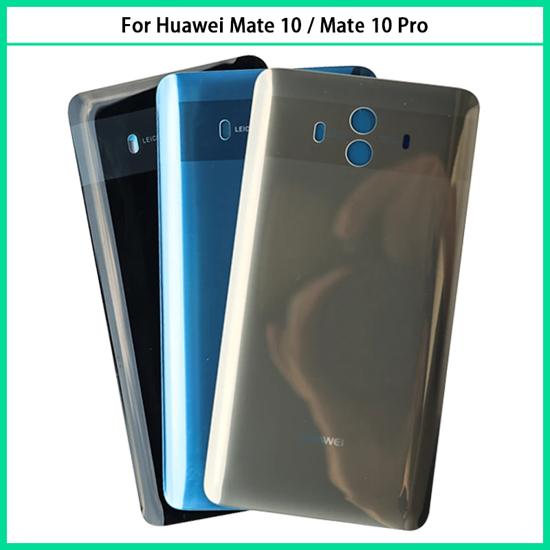 Новинка для Huawei Mate 10 / Pro задняя крышка батареи 3D стеклянная панель Mate10 дверь