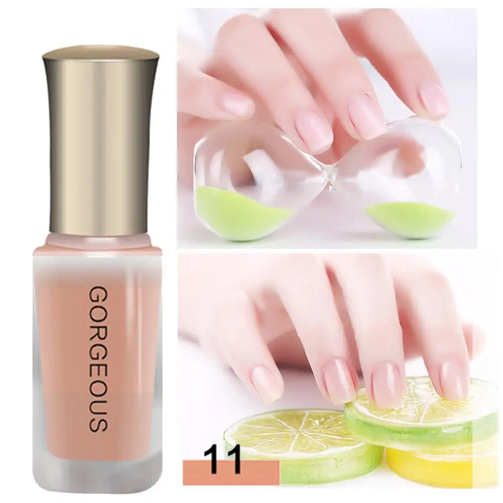 10 мл прозрачный лак для ногтей желе Сделай Сам Дизайн Ногтей Стойкий гель Эмаль