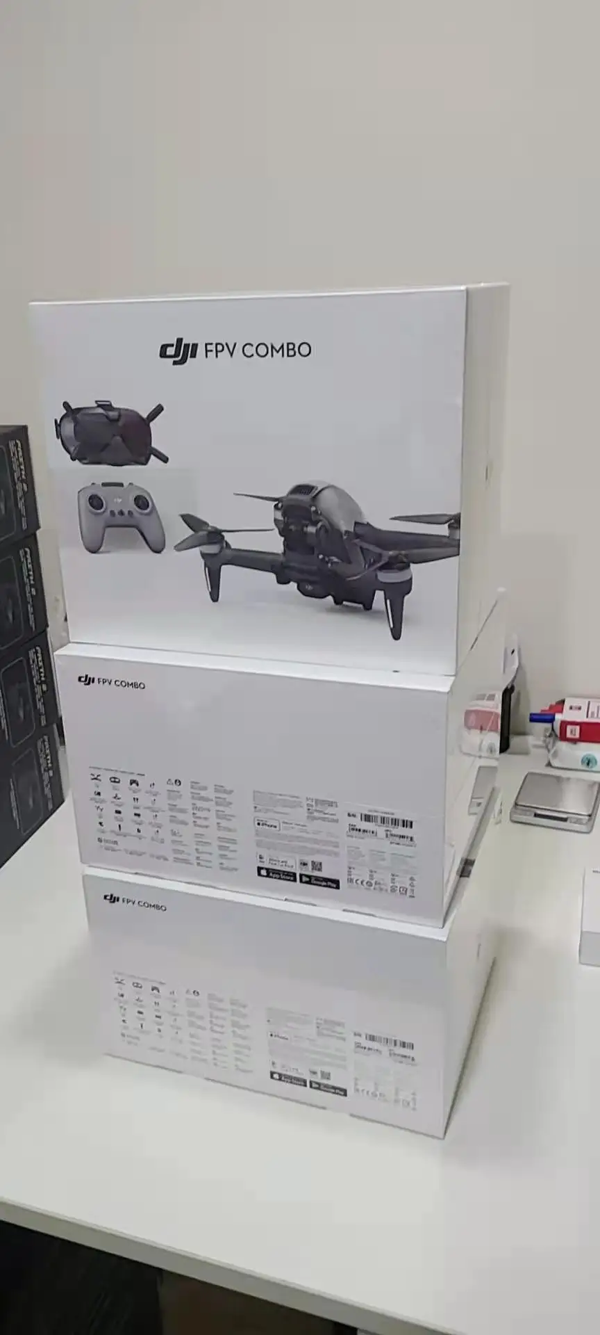 

Only last 1 inactivated in stock DJI FPV Drone From DJI FPV Combo Original with Combo box