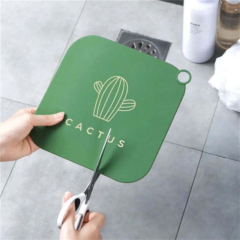 1 шт. Силиконовая пробка для раковины ванной комнаты слив пола дезодорант коврик