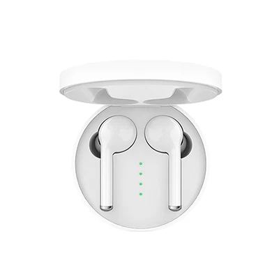 Белый CALETOP TWS 40 Bluetooth 5,0 беспроводные наушники водонепроницаемые наушники с микрофоном Handsfree Водонепроницаемая гарнитура для huawei Xiaomi - Цвет: Белый