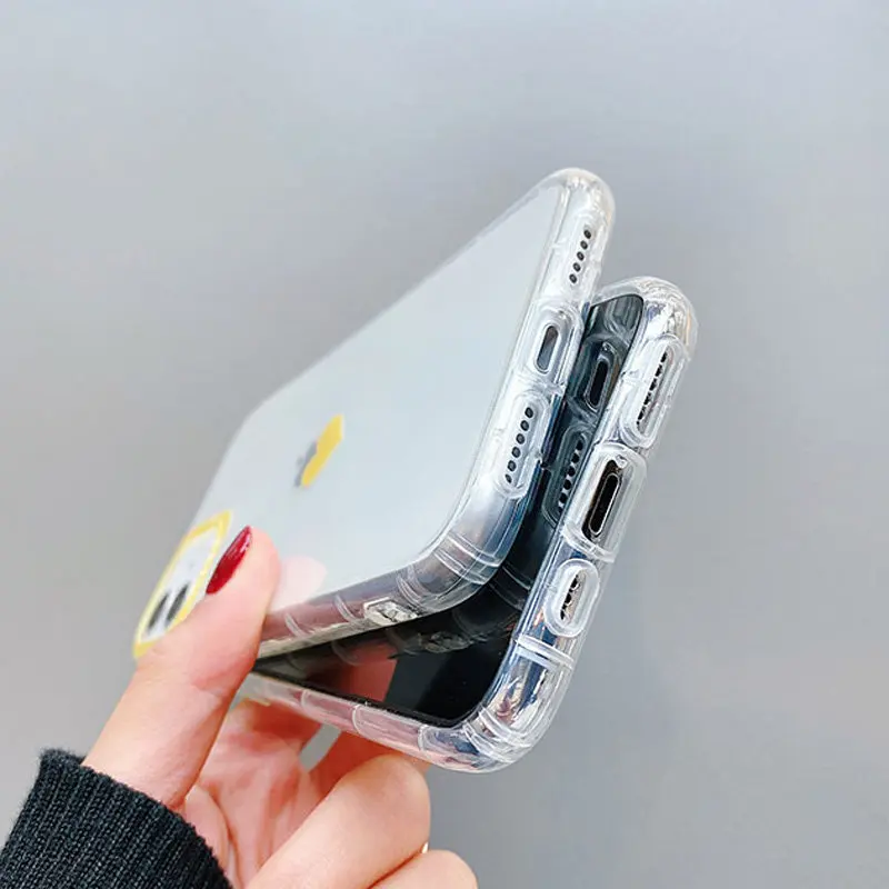 Lovebay Love Heart Прозрачный чехол для iPhone 11 Pro X XR XS Max 7 8 Plus противоударный бампер чехол для телефона мягкий ТПУ Защита задняя крышка
