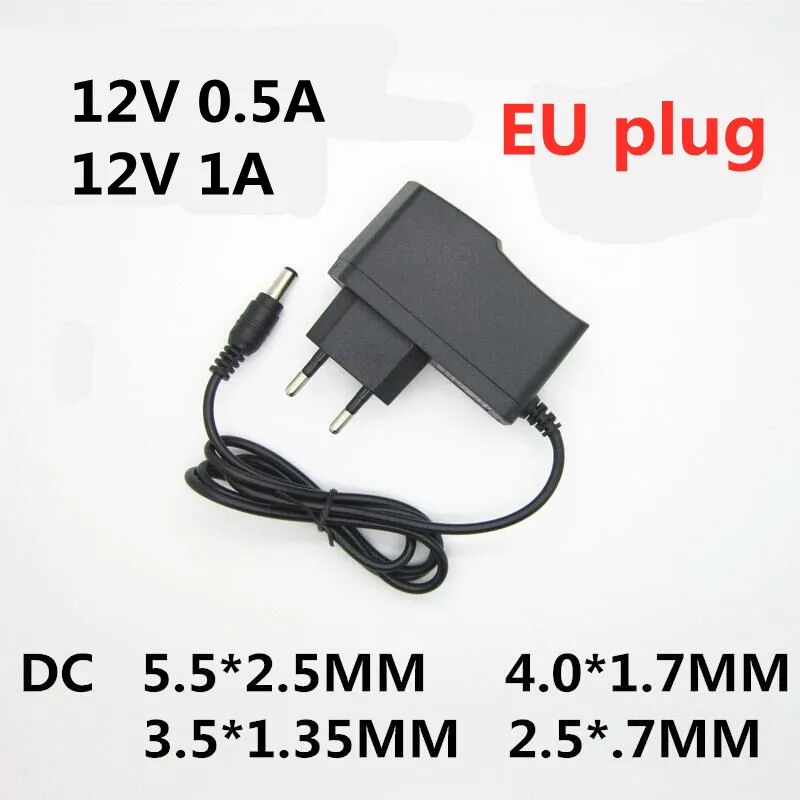 1 шт. AC 100-240V AC/DC 12 V 0.5A 1A 1.5A 2A 3A конвертер Мощность адаптер Зарядное устройство