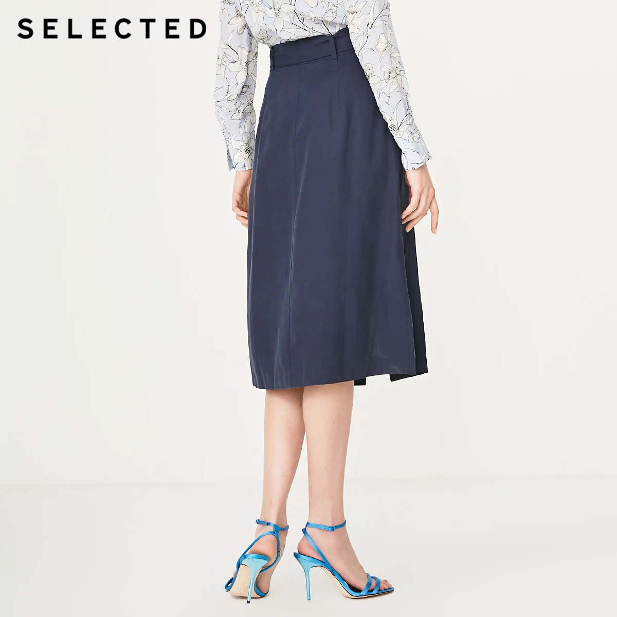 Женская летняя юбка из Tencel A-lined S | 41924C525 одежда