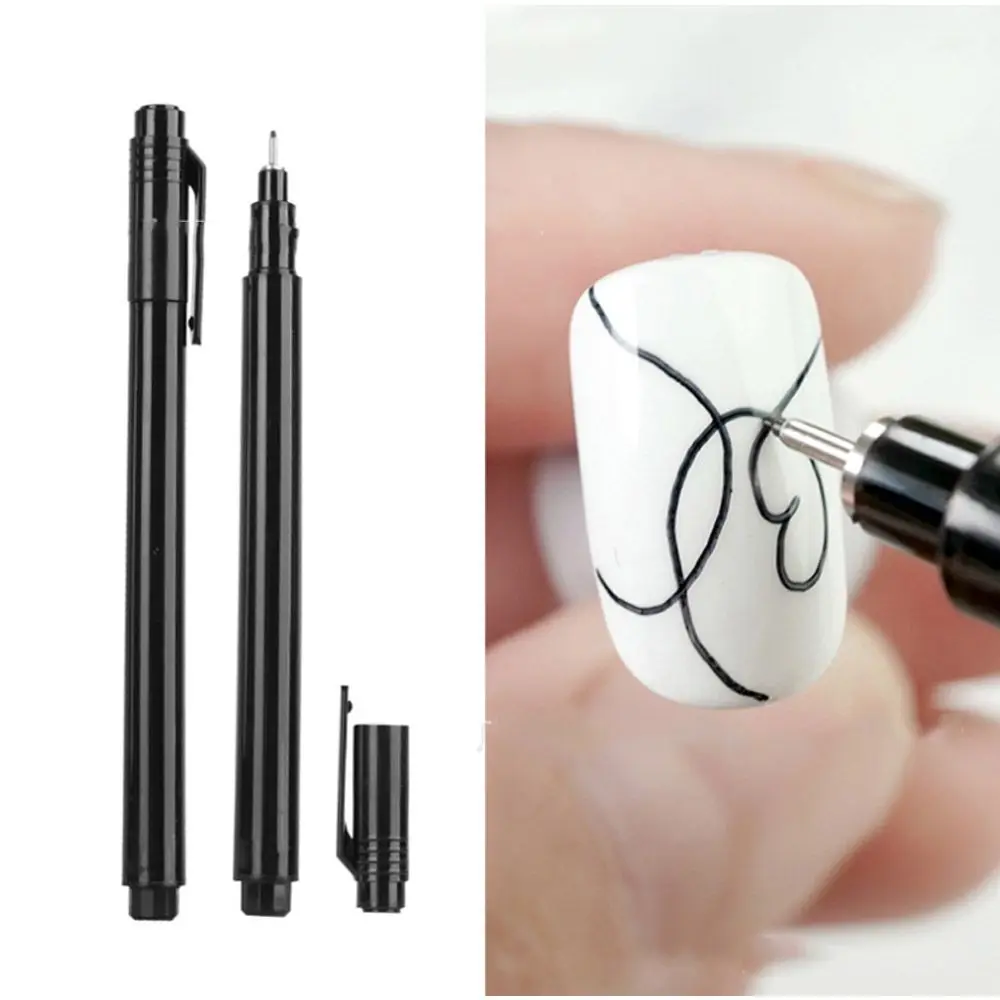 

1 Pcs Waterproof Nail Art Graffiti Pen Painting Drawing Liner Brush DIY Flower Pattern Details Manicure Beauty Tools