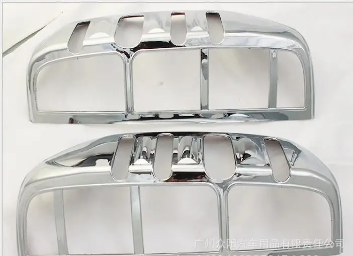 Автомобиль хром 2006 аксессуары Задний фонарь Крышка лампы отделка для Nissan Frontier