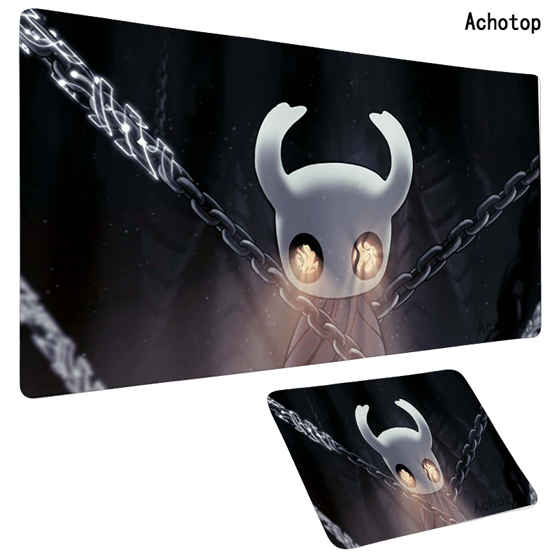 

Cute Hollow knight 90x40cm Mousepad Laptop Gamer Mousepad XL Gaming Mouse Pad Large Locking Edge Keyboard 90x40cm Deak Mat Anime